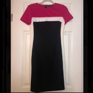 American Living Black, Pink and White Dress